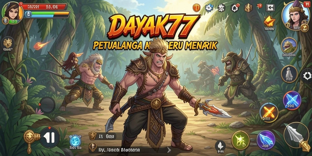 Menampilkan aksi seru dalam dunia Anime DAYAK777.