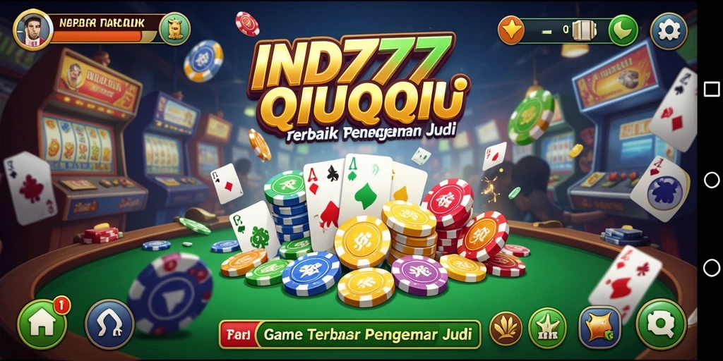 Tampilan gameplay QiuQiu yang menarik di IND777.
