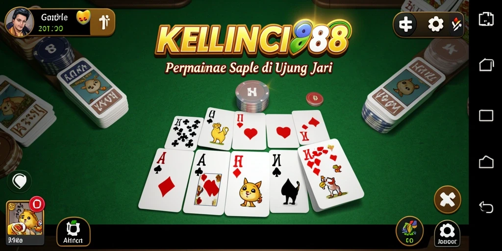 Tampilan gameplay seru KELINCI88 dengan suasana kompetitif.