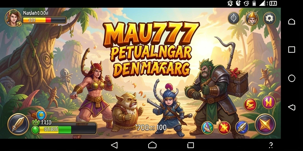 Screenshot gameplay MAU777 menampilkan petualangan menakjubkan.