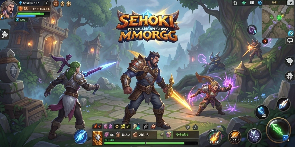 Tampilan luar biasa dari gameplay <strong>SEHOKI</strong> yang menampilkan petualangan epik.